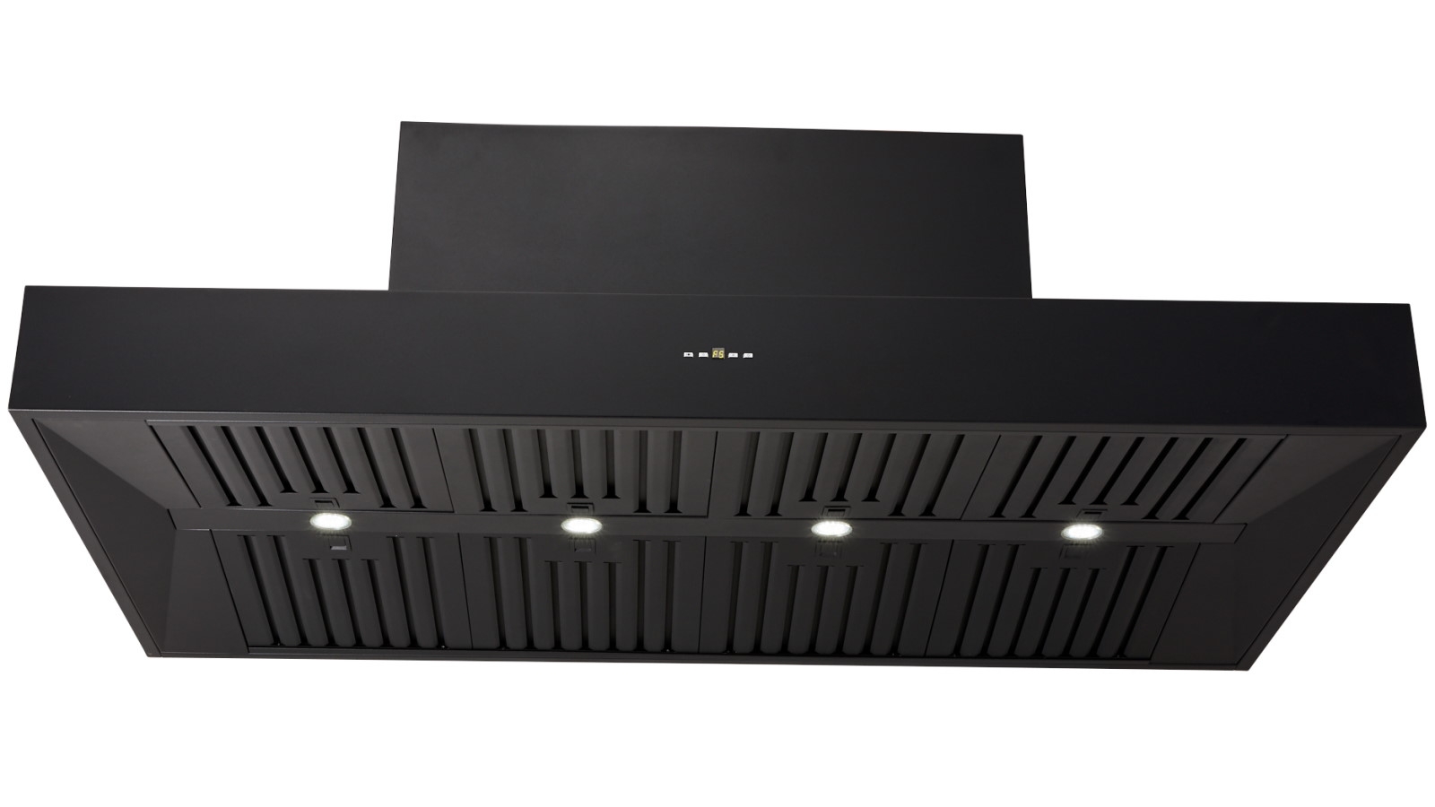 Schweigen 150cm Silent BBQ Alfresco Canopy Rangehood with Isodrive SP2.3000 Twin Motor - Matte Black