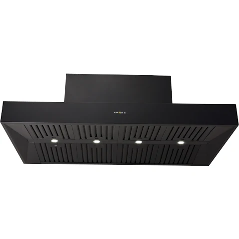 Schweigen 150cm Silent BBQ Alfresco Canopy Rangehood with Isodrive SP2.3000 Twin Motor - Matte Black