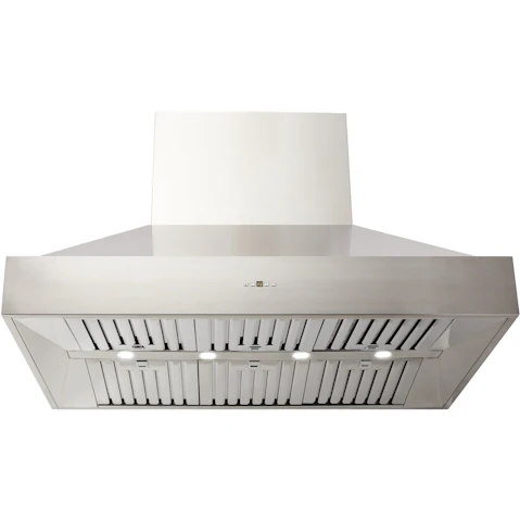 Schweigen 120cm BBQ Alfresco On-Board Pyramid Rangehood with Twin Motor - Stainless Steel