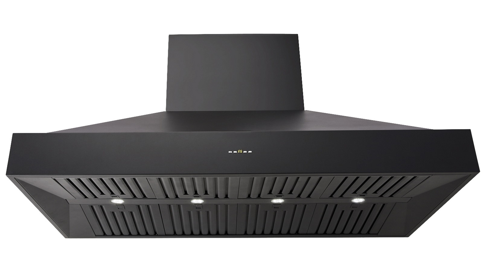 Schweigen 150cm BBQ Alfresco On-Board Pyramid Rangehood with Twin Motor - Matte Black