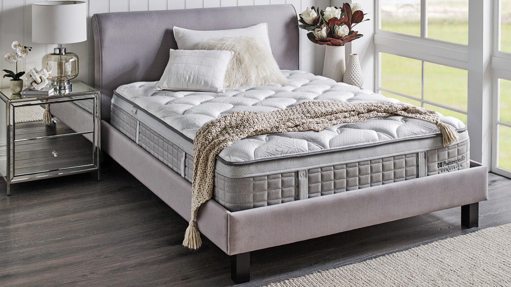 Sealy Posturepedic Exquisite Claremont Plush Mattress - King | Harvey ...
