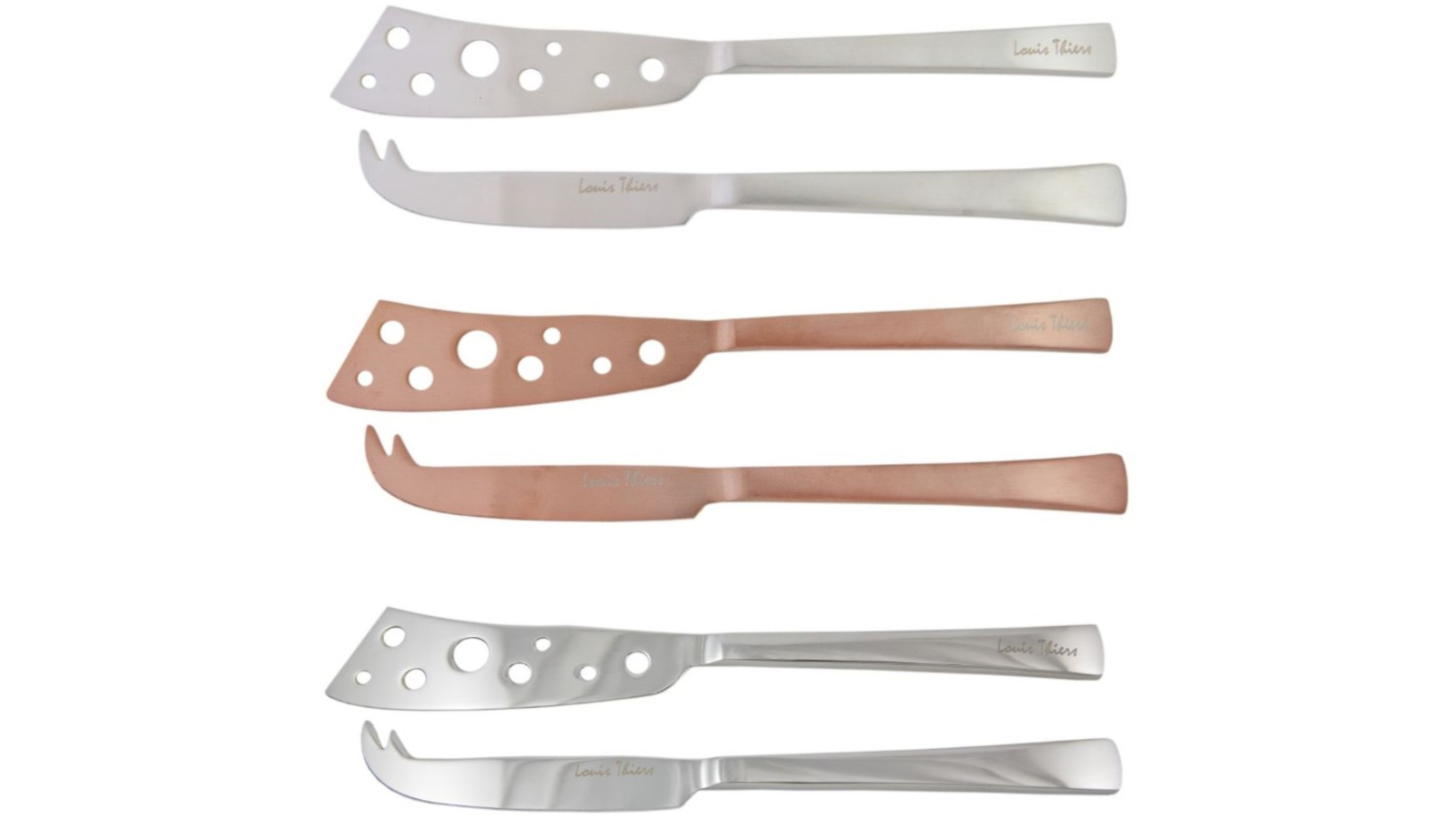 Laguiole by Louis Thiers 2 Piece Belle Cheese Knives Set