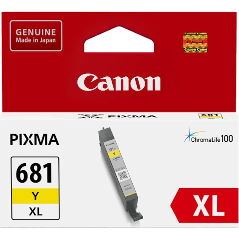 Canon CLI681XLY Yellow XL Ink Cartridge