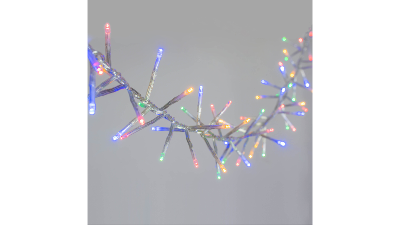 Lexi Lighting 2000 LED Connectable Cluster String Light - Multi-Coloured