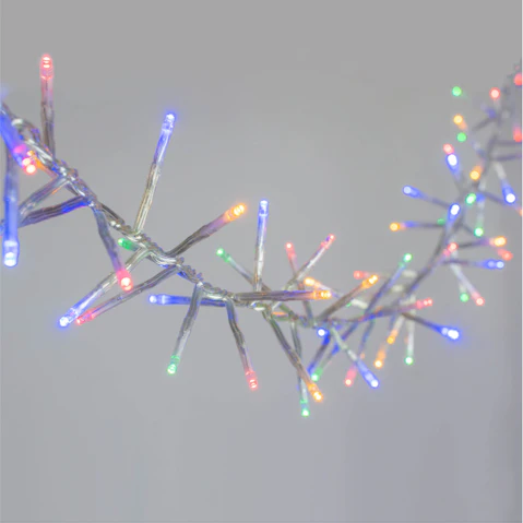 Lexi Lighting 2000 LED Connectable Cluster String Light - Multi-Coloured