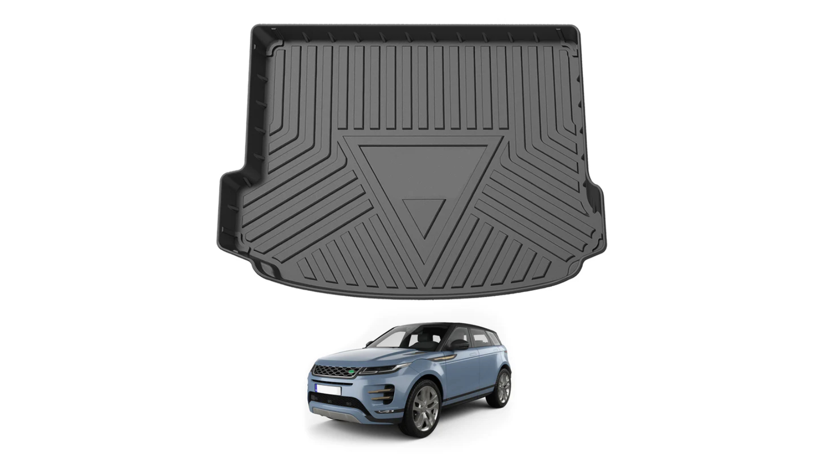 AUSGO Boot Liner Cargo Mat for Land Rover Range Rover Evoque L551 5 Door 2018-Onwards