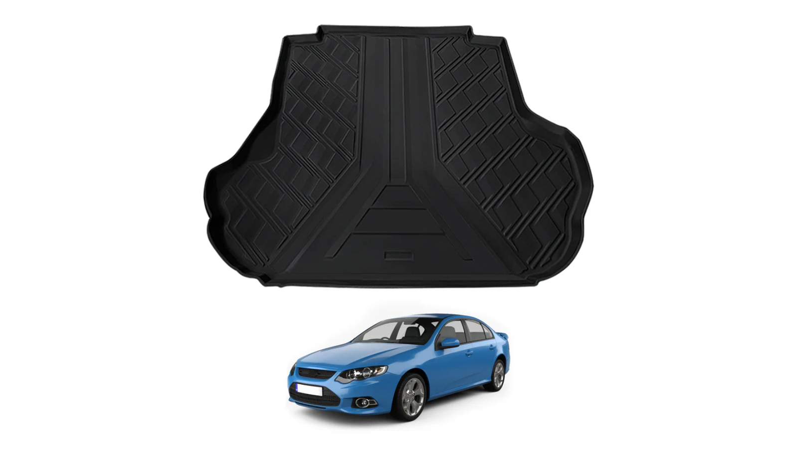 AUSGO Boot Liner Cargo Mat for Ford Falcon FG ecoLPi Series 2008-2014