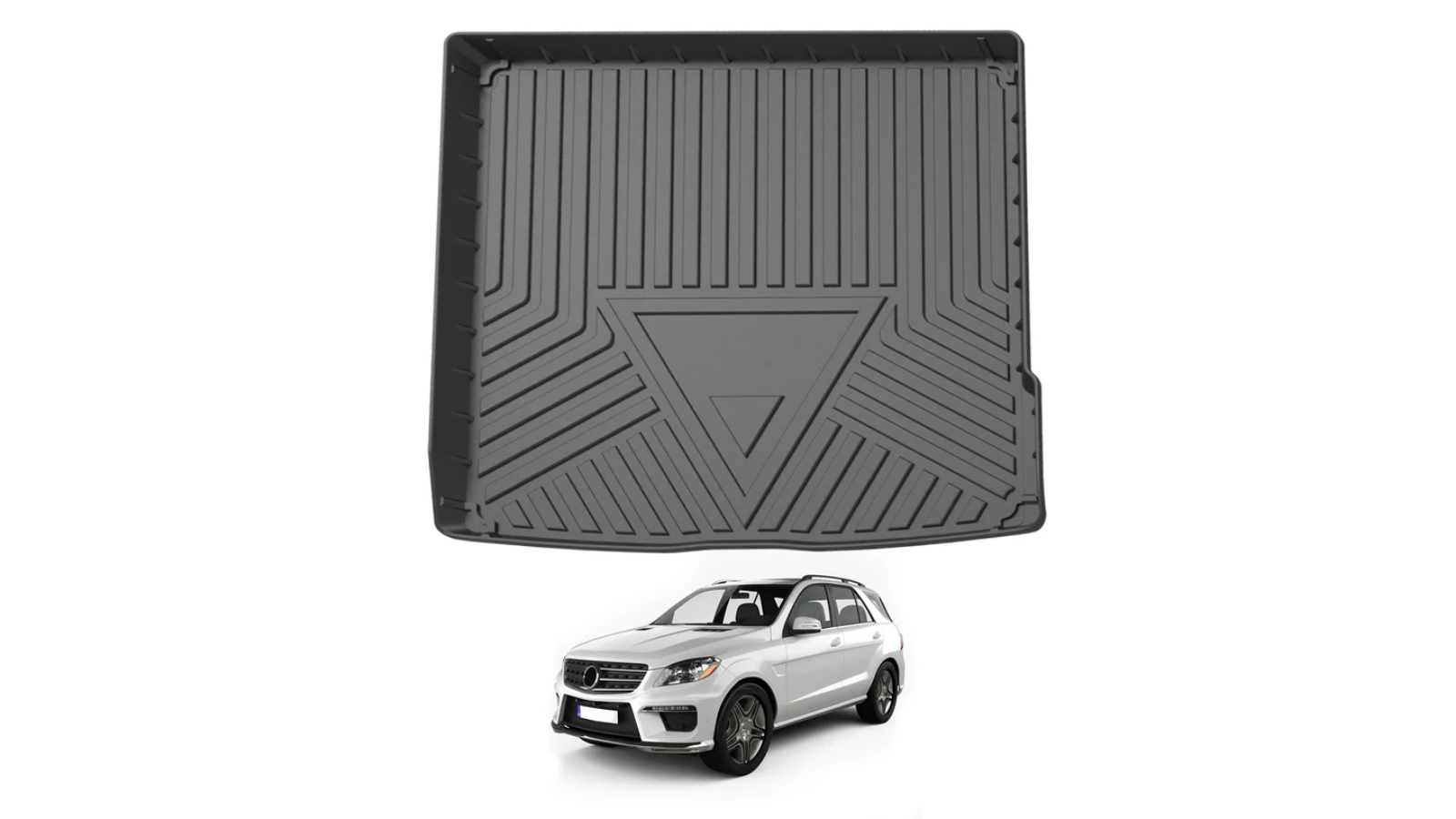 AUSGO Boot Liner Cargo Mat for Mercedes-Benz ML-Class ML Class W166 2011-2015