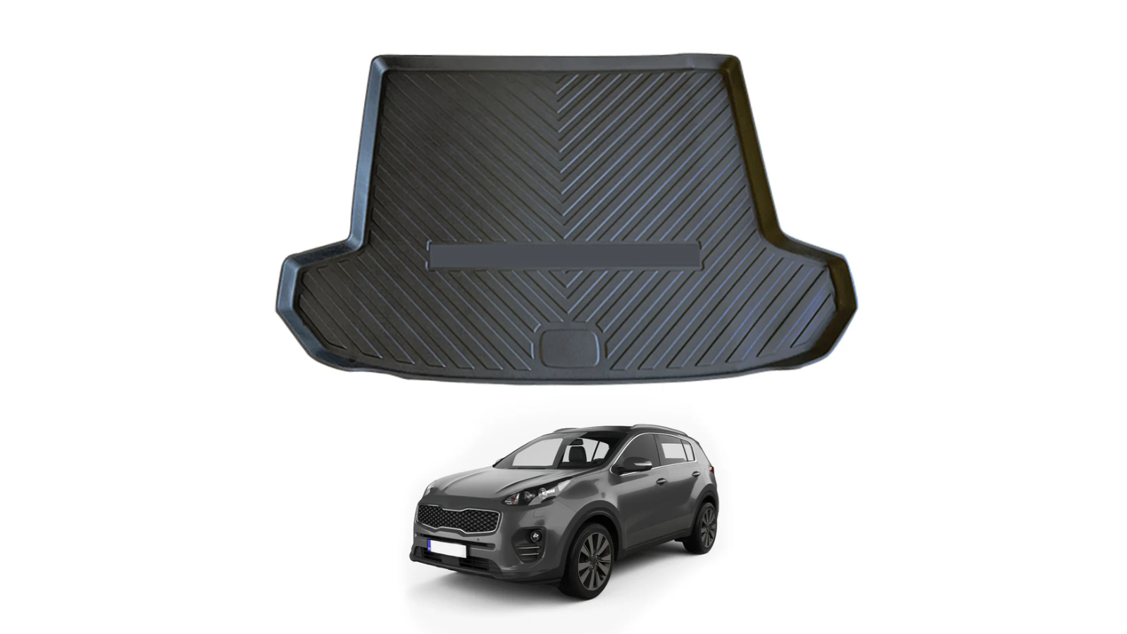 AUSGO 4WD Accessories Boot Liner Cargo Mat for KIA Sportage QL Series 2015-2021