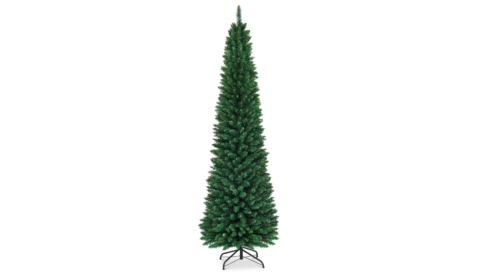 Costway PVC Pencil Slim Green Christmas Tree