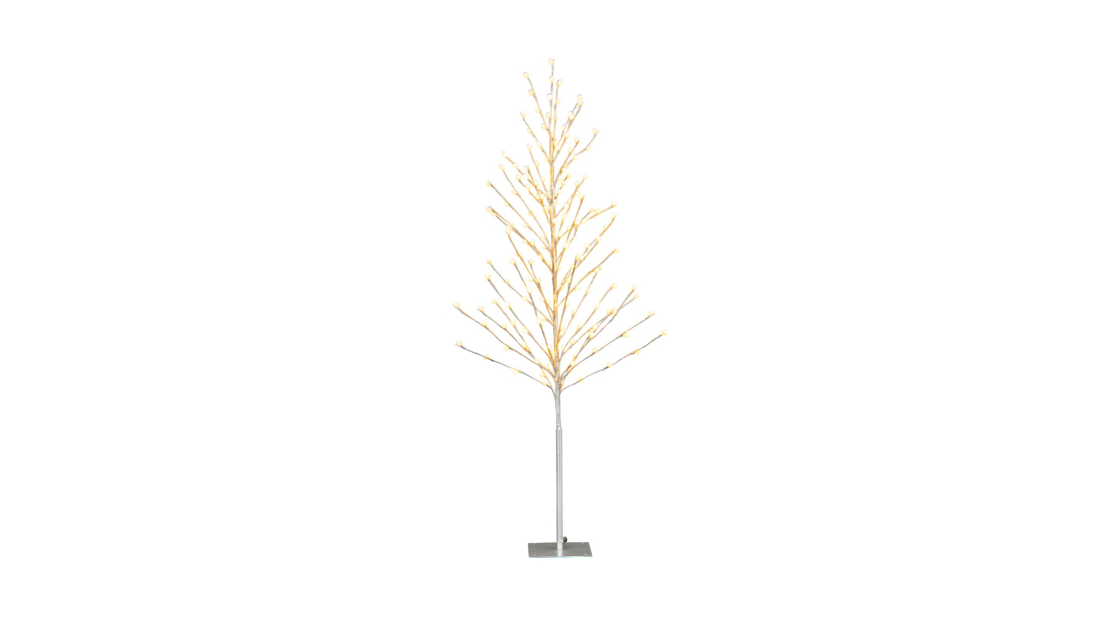 Costway Birch Tree 168 LED Artificial Christmas Twig Tree - 155cm