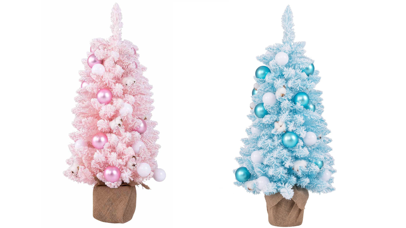 Costway 90cm Pre-Decorated Mini Christmas Tree