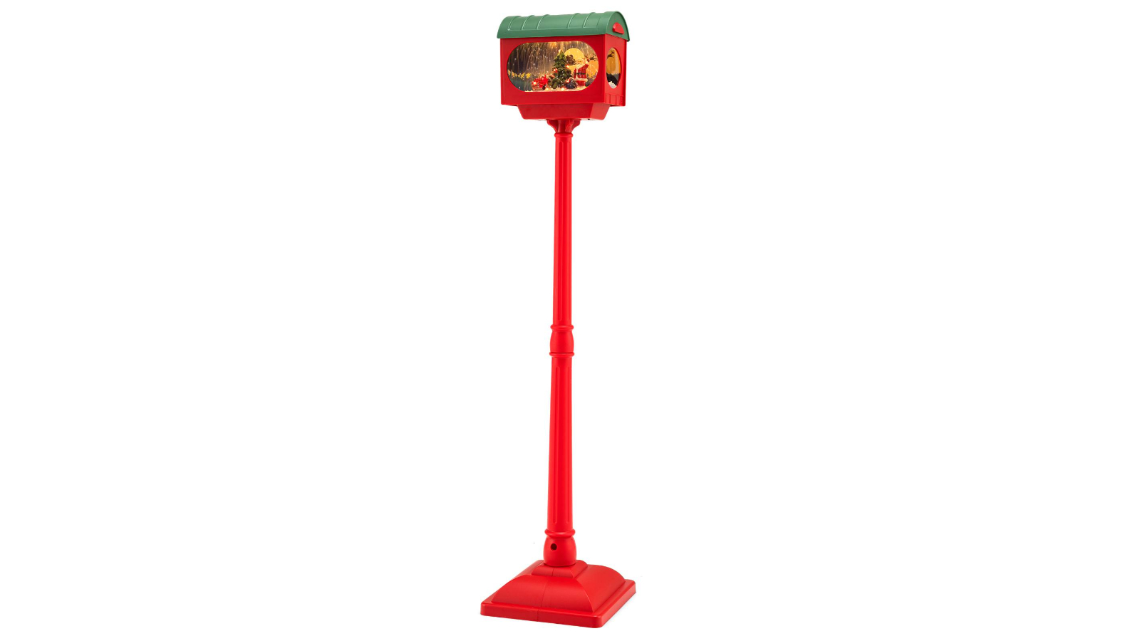 Costway 148cm Christmas Musical Street Lamp with LED and Tap Sound Control