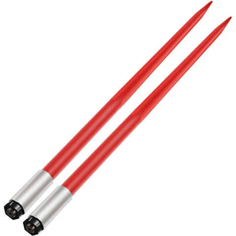 Vevor 125cm Hay Bale Spear Bale Spear with Nut and Sleeve