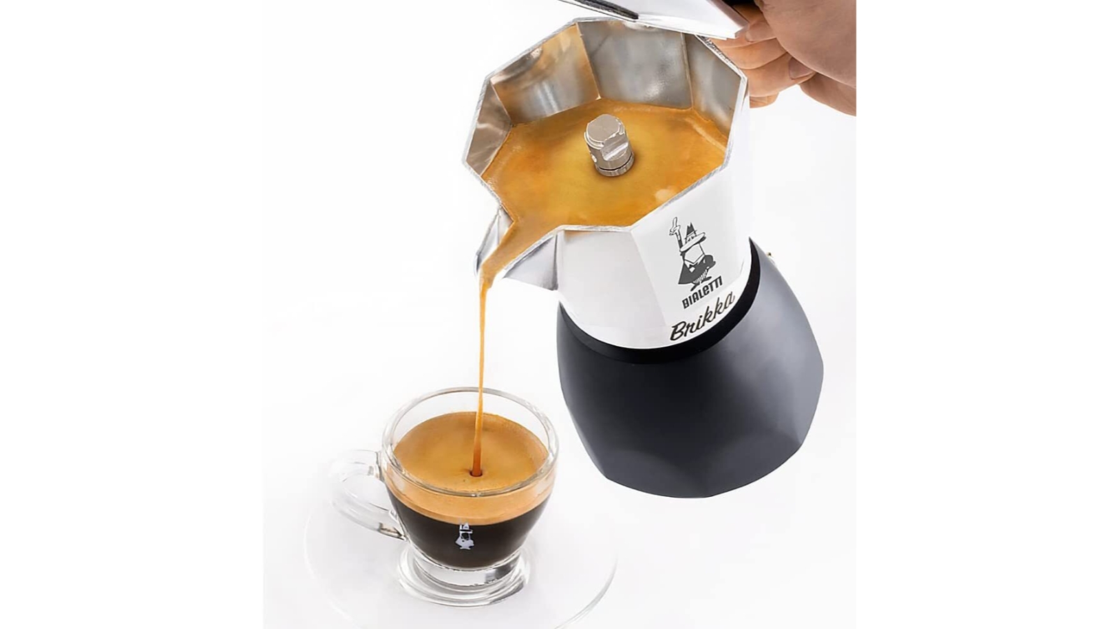 Bialetti Brikka 4 Cup Espresso Coffee Maker Harvey Norman