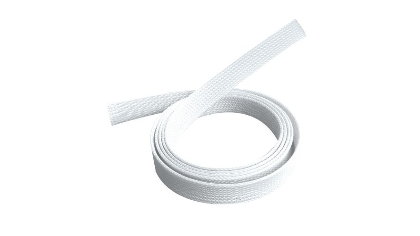 Brateck Braided Cable Sock 1000x20mm - White