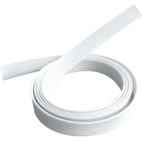 Brateck Braided Cable Sock 1000x20mm - White