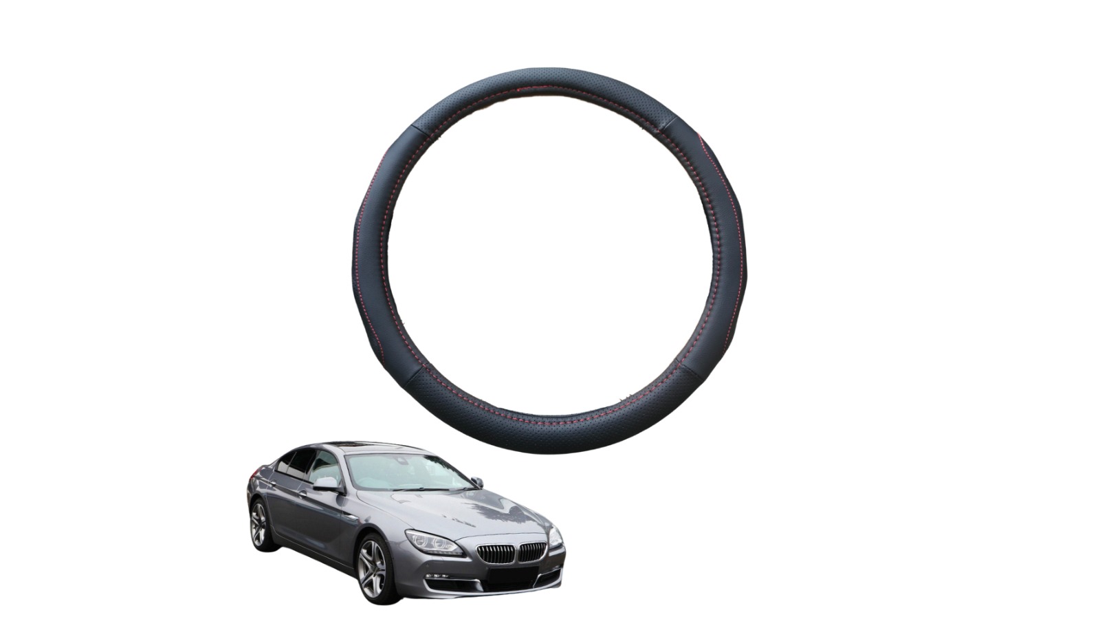 Outback GT Steering Wheel Cover Compatible for BMW 6 Series Gran Coupe 2011 - 2019 F06