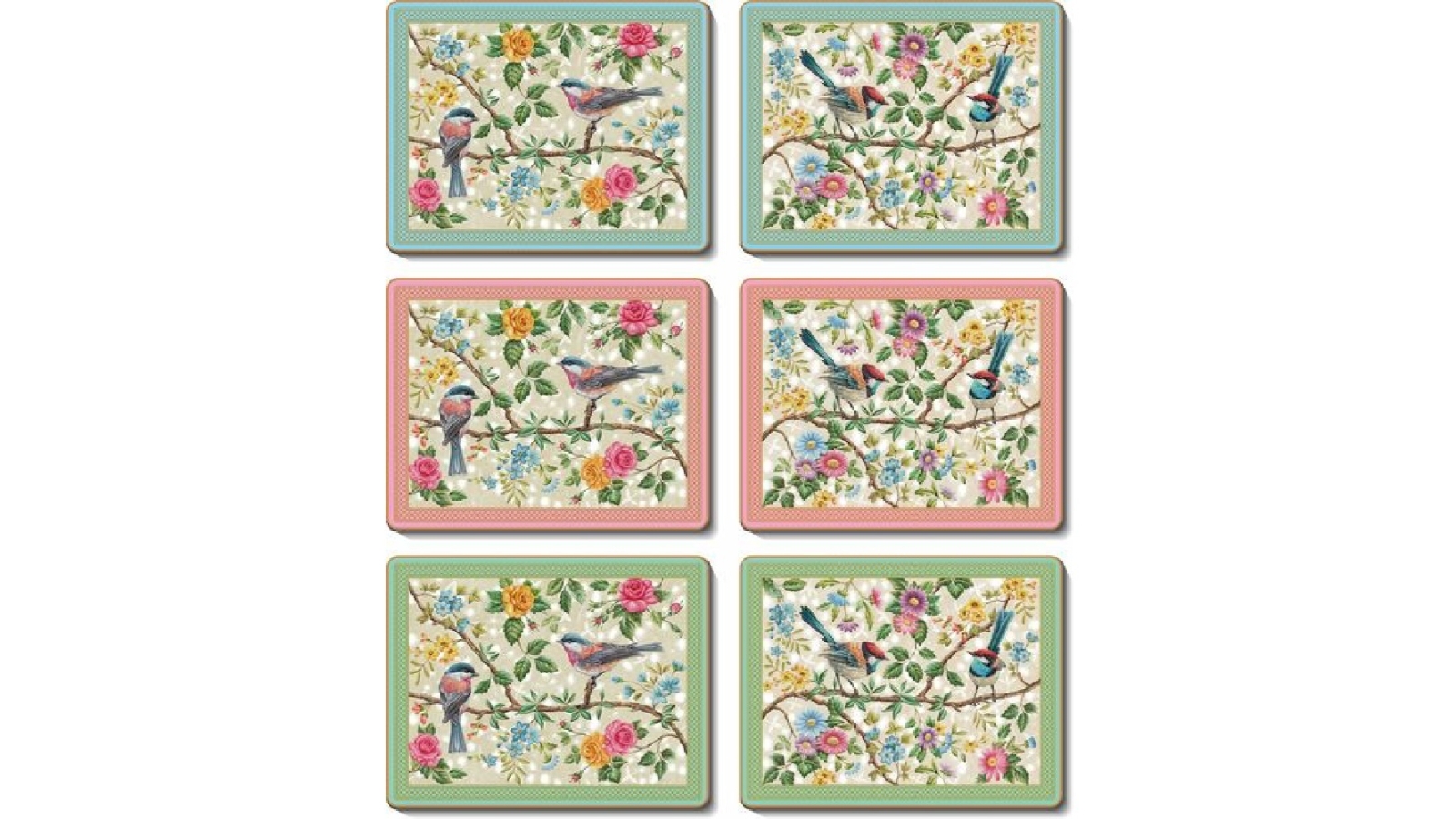 Cinnamon Cork Backed Coasters Set of 6 - Satori