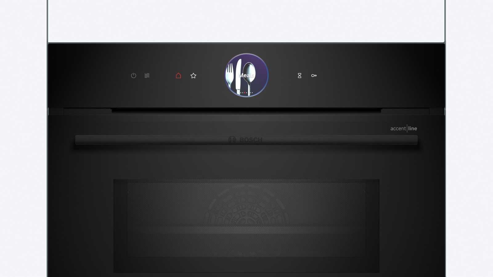 Bosch 600mm Accentline Series 8 BuiltIn Compact Microwave Oven