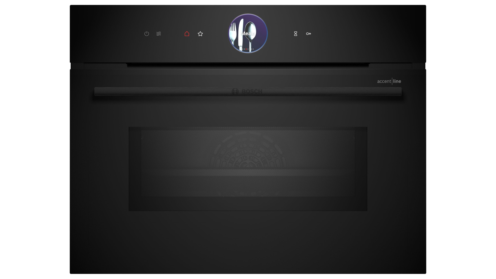Bosch 600mm Accentline Series 8 BuiltIn Compact Microwave Oven