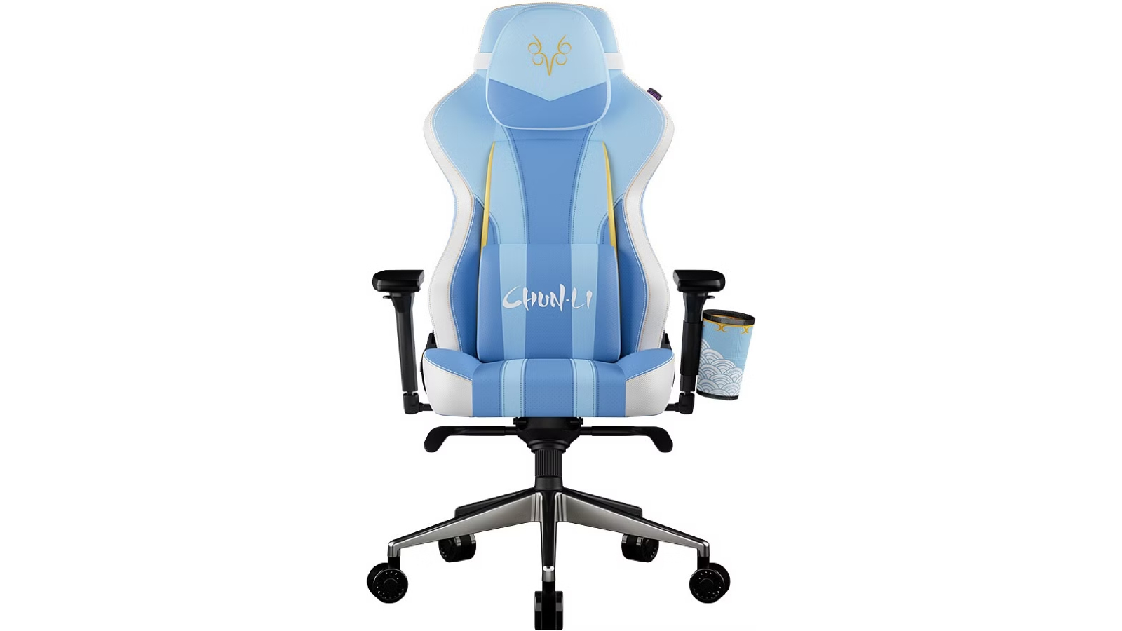 Cooler Master Caliber X2 SF6 Gaming Chair - Blue/White/Black