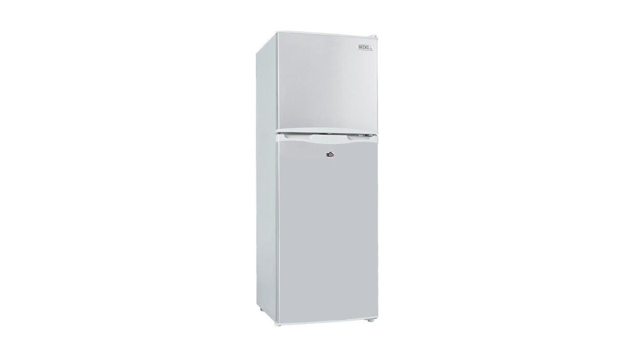 Gecko 142 Litre Upright Portable Fridge/Freezer - Silver