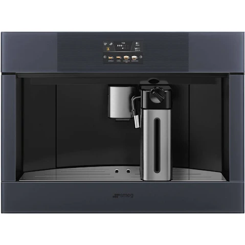 Smeg Linea Compact Built-in Coffee Machine - Neptune Grey