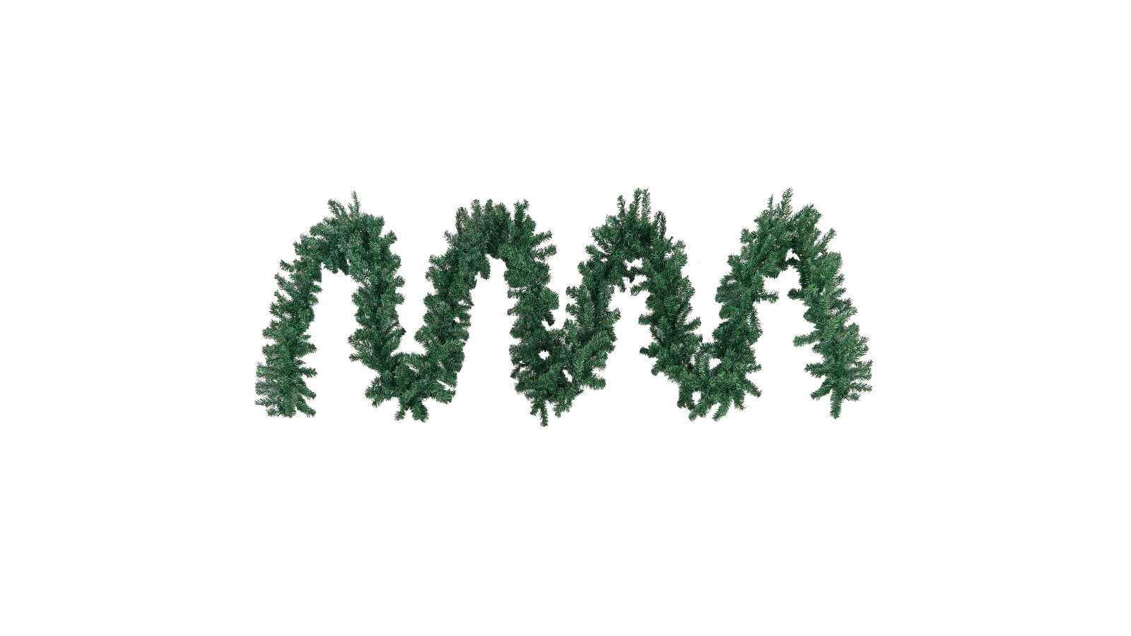 Tinseltown 10m LED Pre Lit Christmas Garland Decor - Green