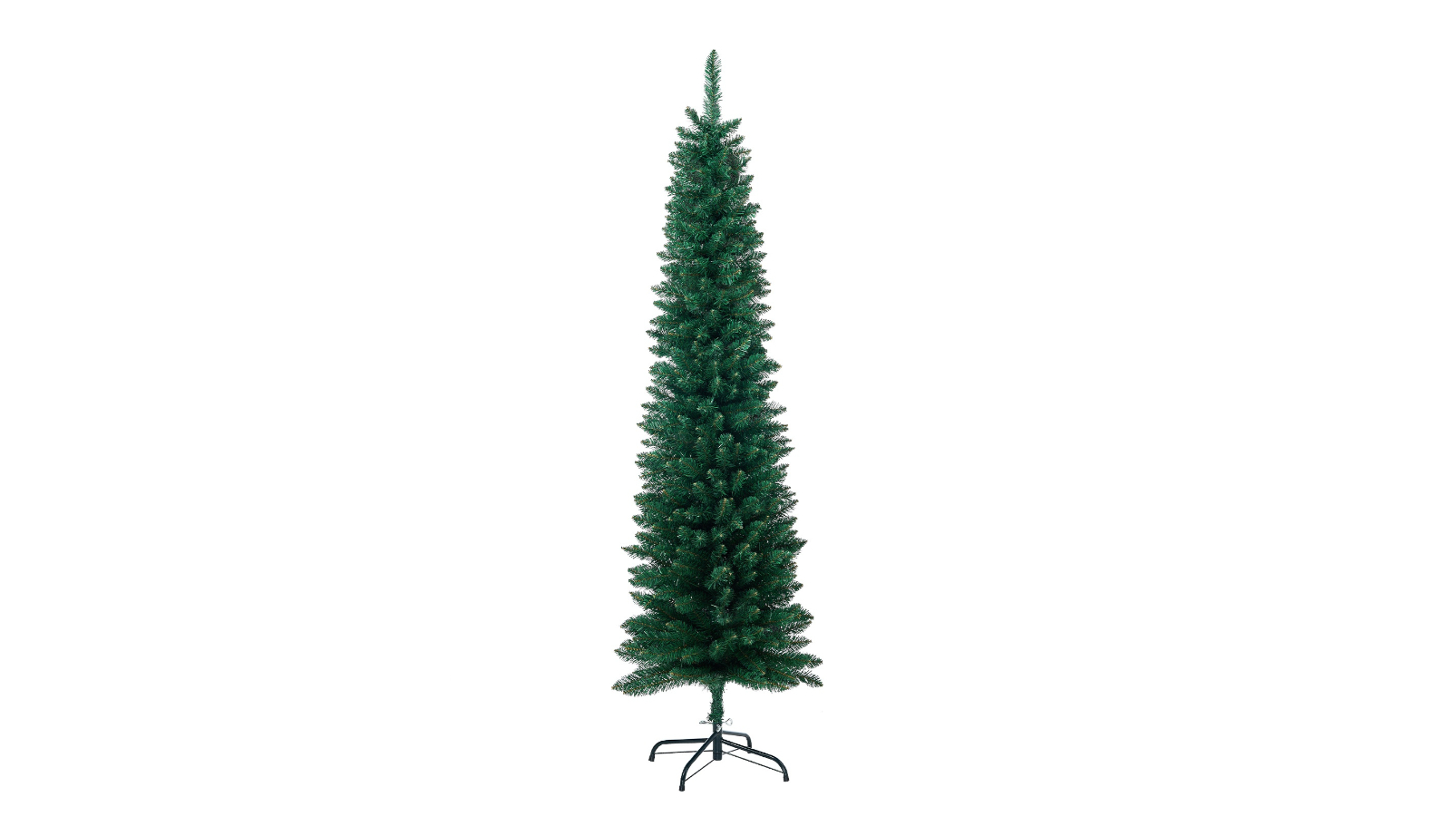 Tinseltown Green Slim Christmas Tree - 6ft