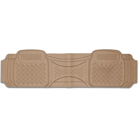 Velocity 1-Piece Rubber Car Mat - Mocha