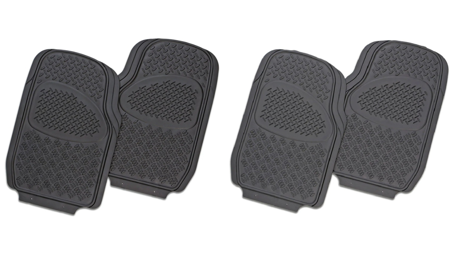 My Car Velocity 2 Piece Rubber Car Mat