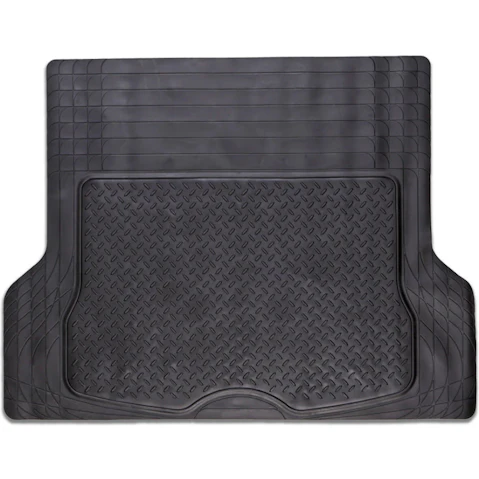 My Car Universal Durable Black Rubber Boot Mat - 144 x 109.5cm