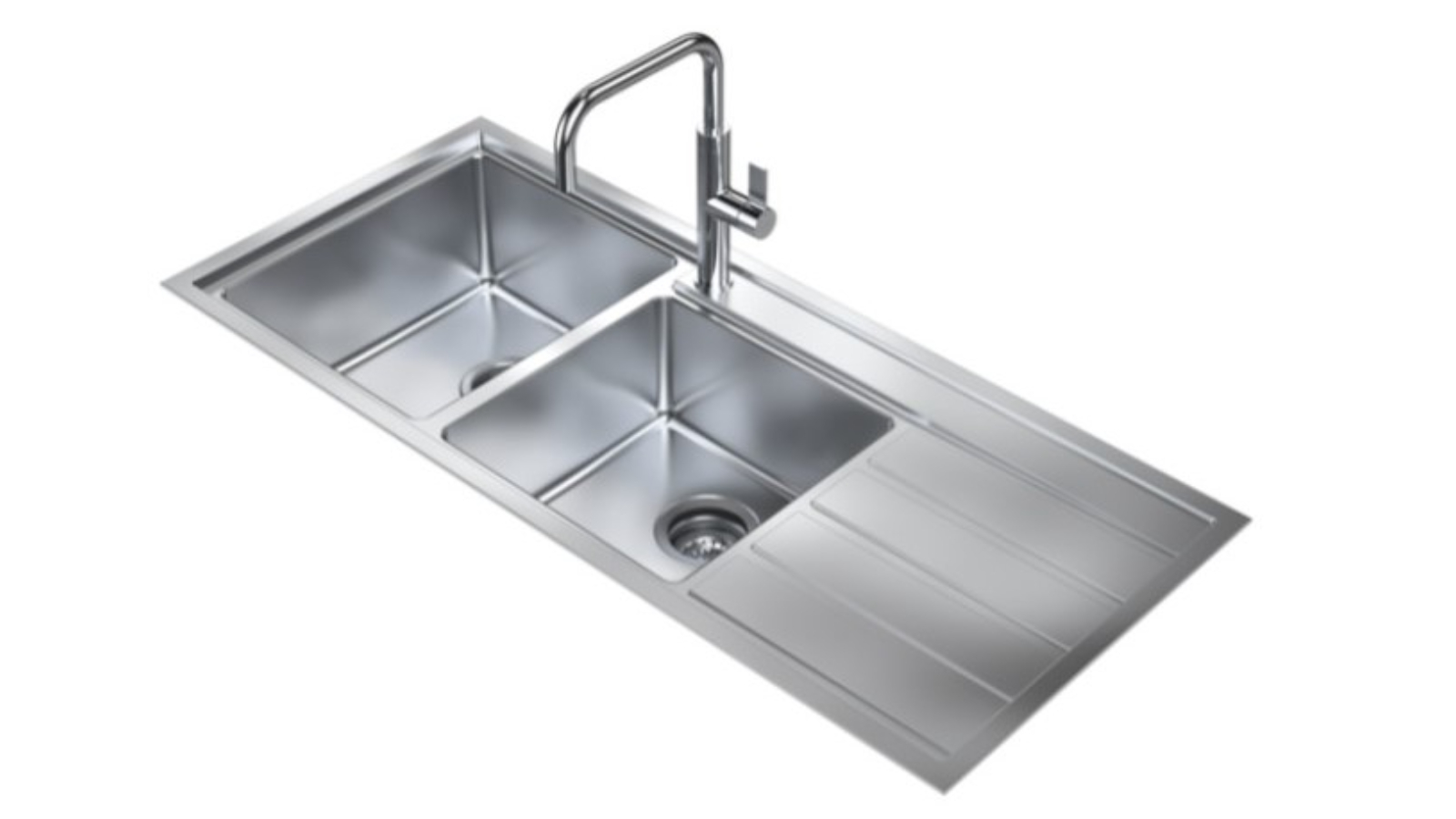 Caroma Urbane II 1.75 One Tap Hole Left Hand Bowl Sink - Stainless Steel