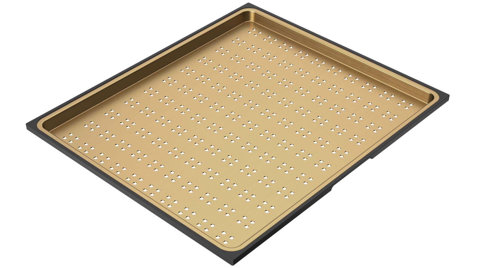 Caroma Urbane II Staineless Steel Sink Drainer Tray - Brushed Brass