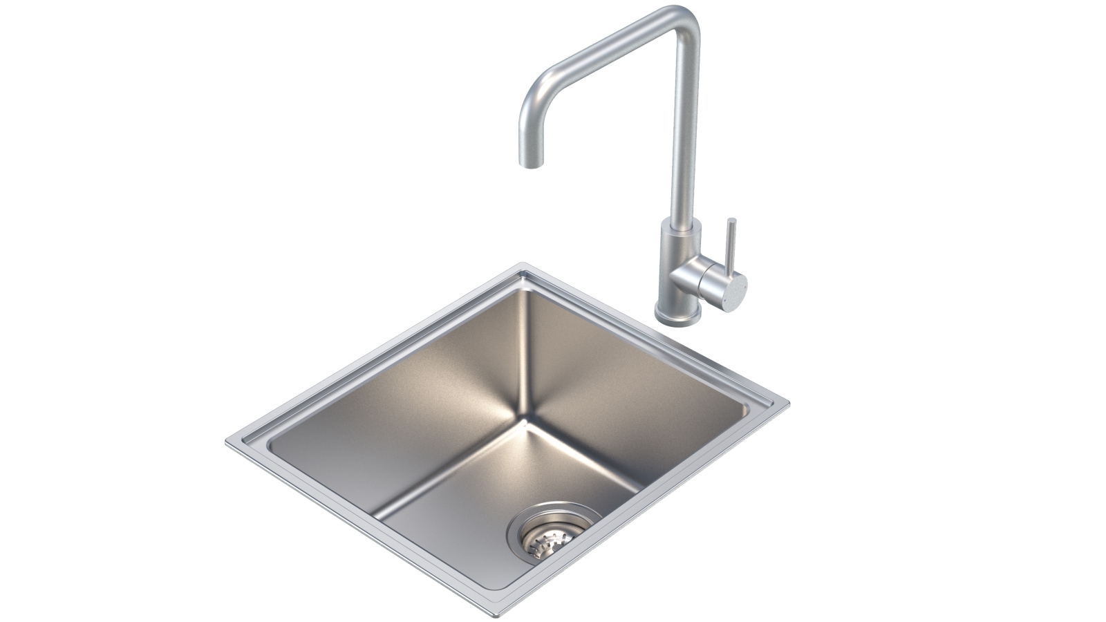 Caroma Compass Alfresco Single Bowl Sink