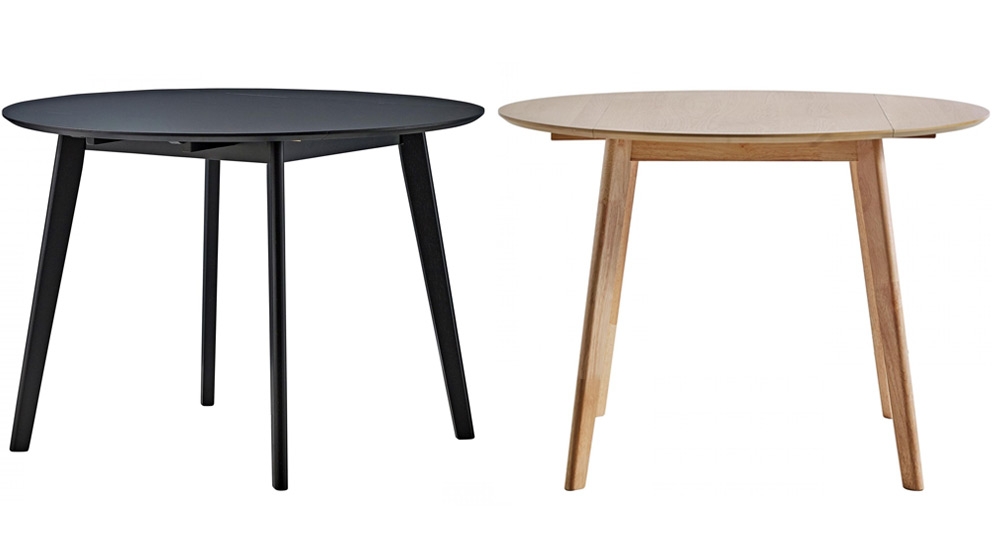 Cody Round Dropside Dining Table Harvey Norman