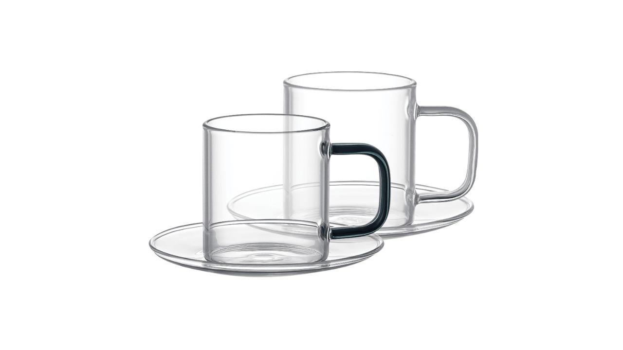 Dorsch Set of 8 Glass Elegance Cup - 100ml