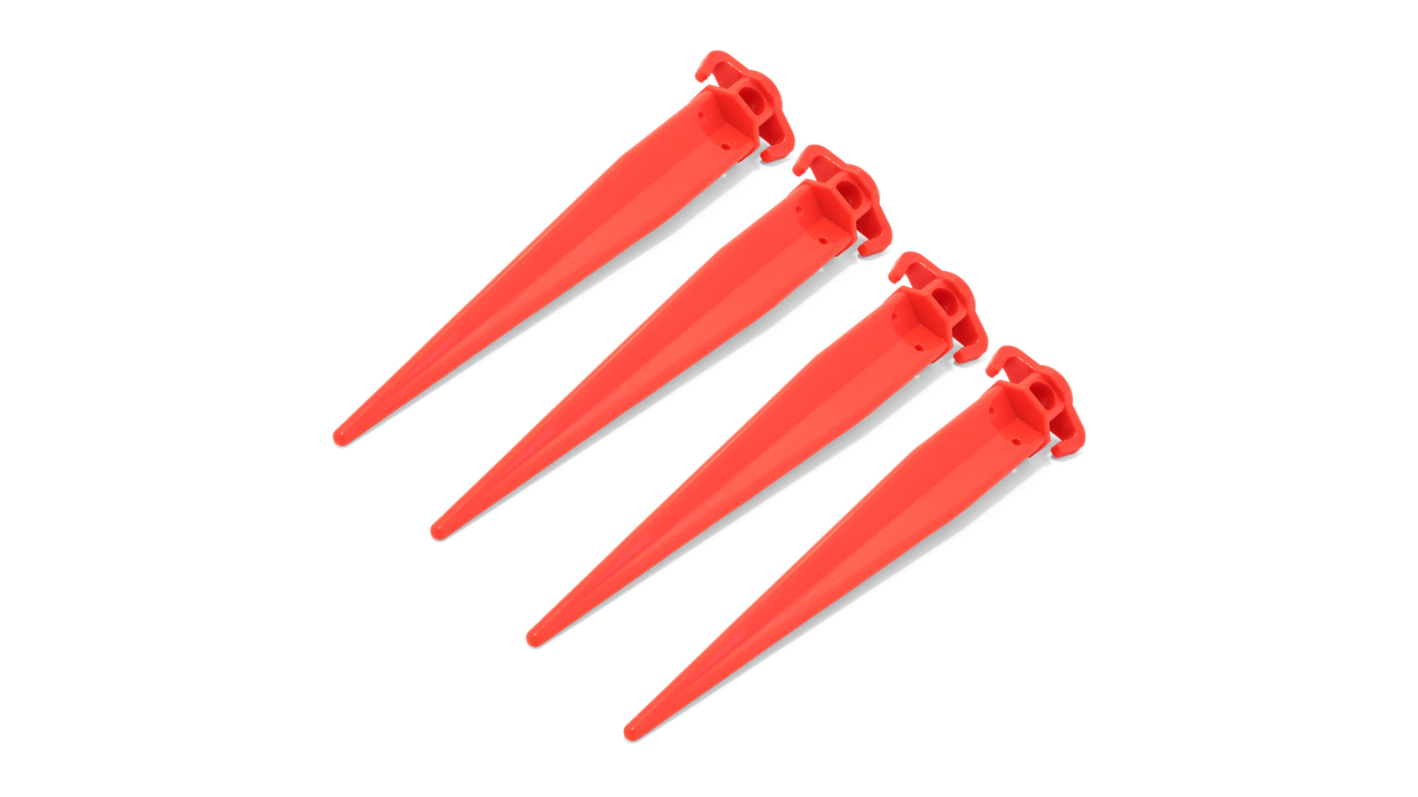 Coghlans 4 Piece Camping Stake Ground Spike - Red
