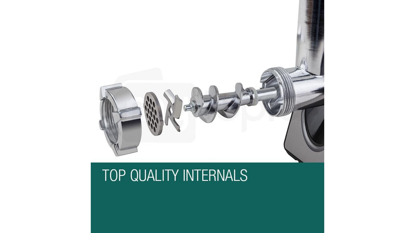 EuroChef Electric Meat Grinder Stainless Steel Harvey Norman