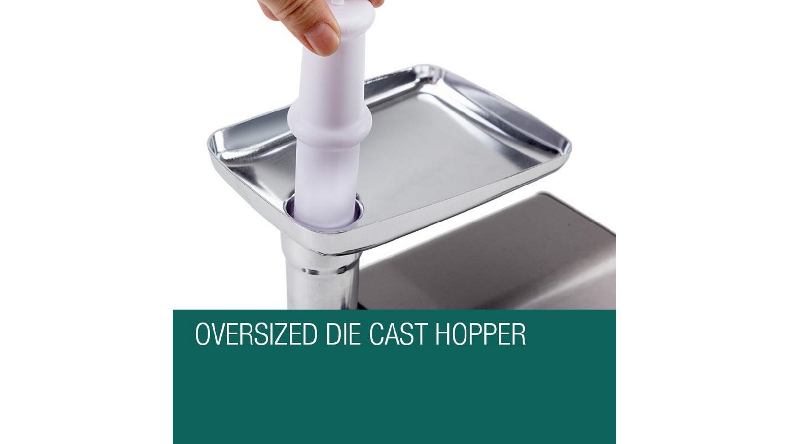 EuroChef Electric Meat Grinder Stainless Steel Harvey Norman