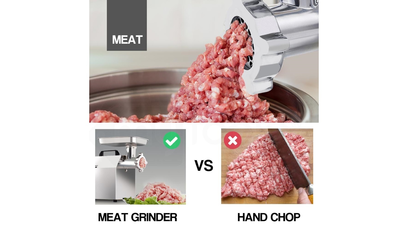 EuroChef Commercial Meat Grinder/Mincer Harvey Norman