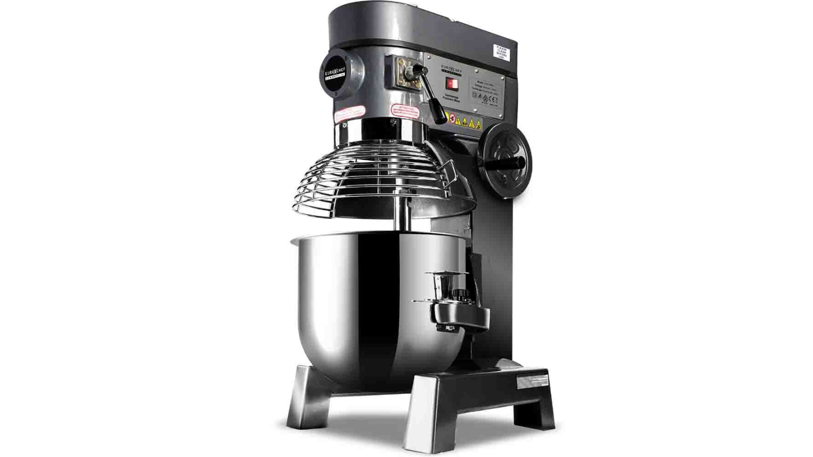 EuroChef  Commercial Planetary Kitchen Mixer Vertical Cake Stand - 30L