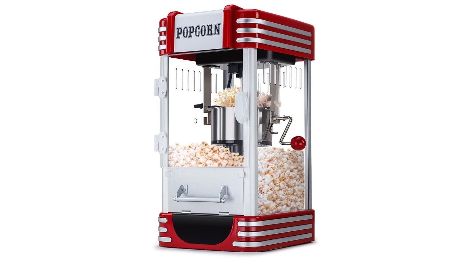 EuroChef Popcorn Machine - Popper Popping Classic Cooker