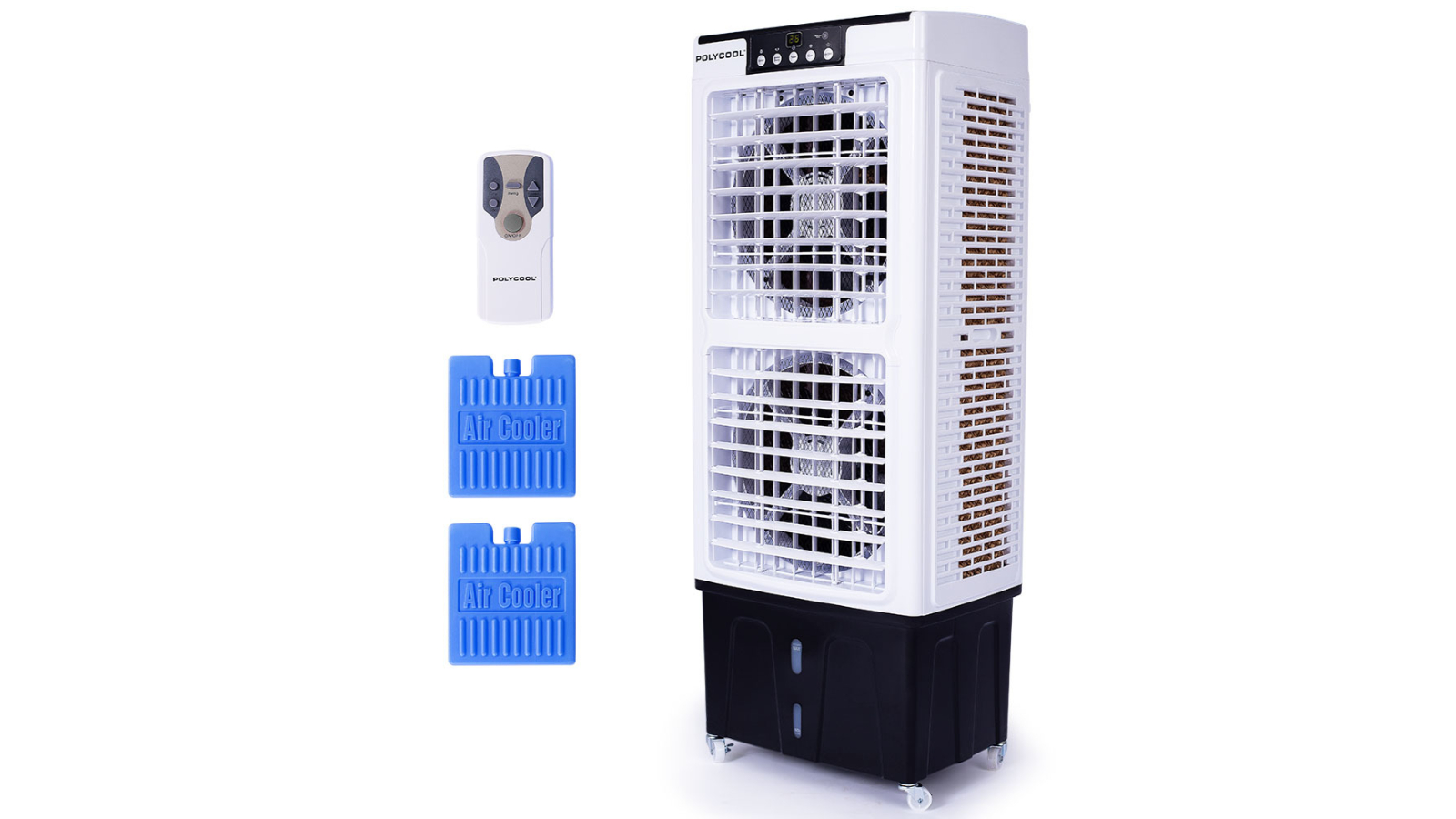 PolyCool 220W Portable Evaporative Air Cooler with Remote - 35 Litre