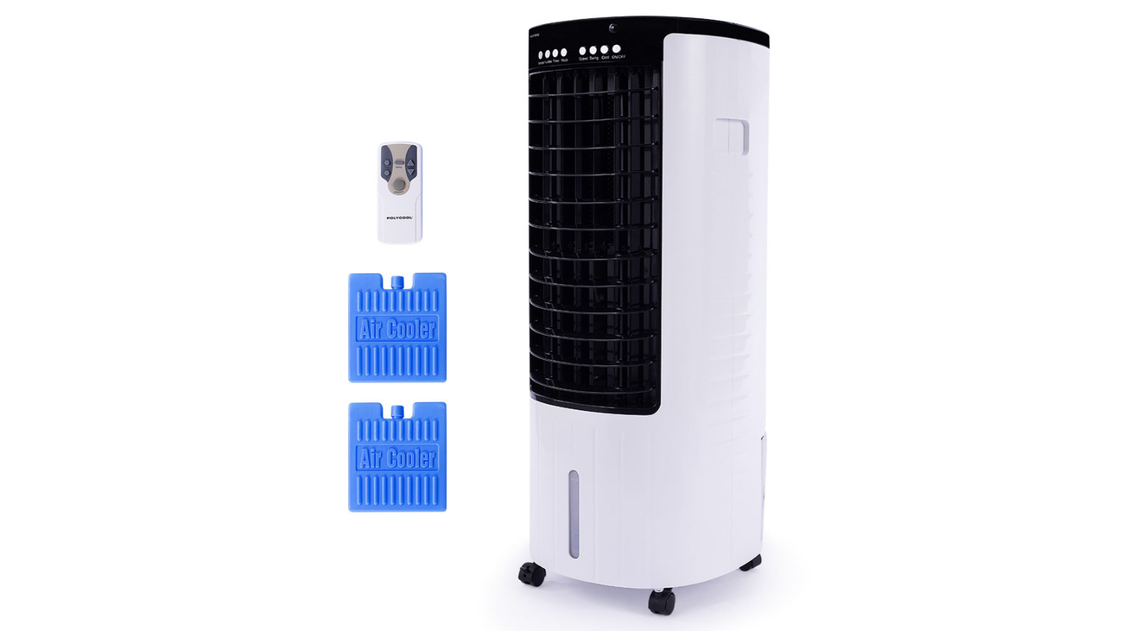 PolyCool Portable Evaporative Air Cooler Home Fan - 12 Litre