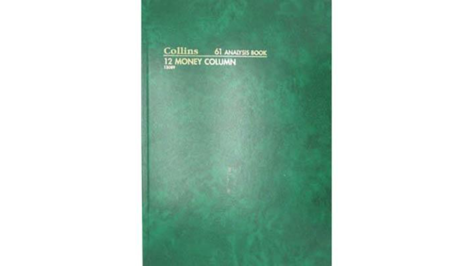 Collins Debden 61 A4 15-Column 84-Leaf Analysis Book - Green