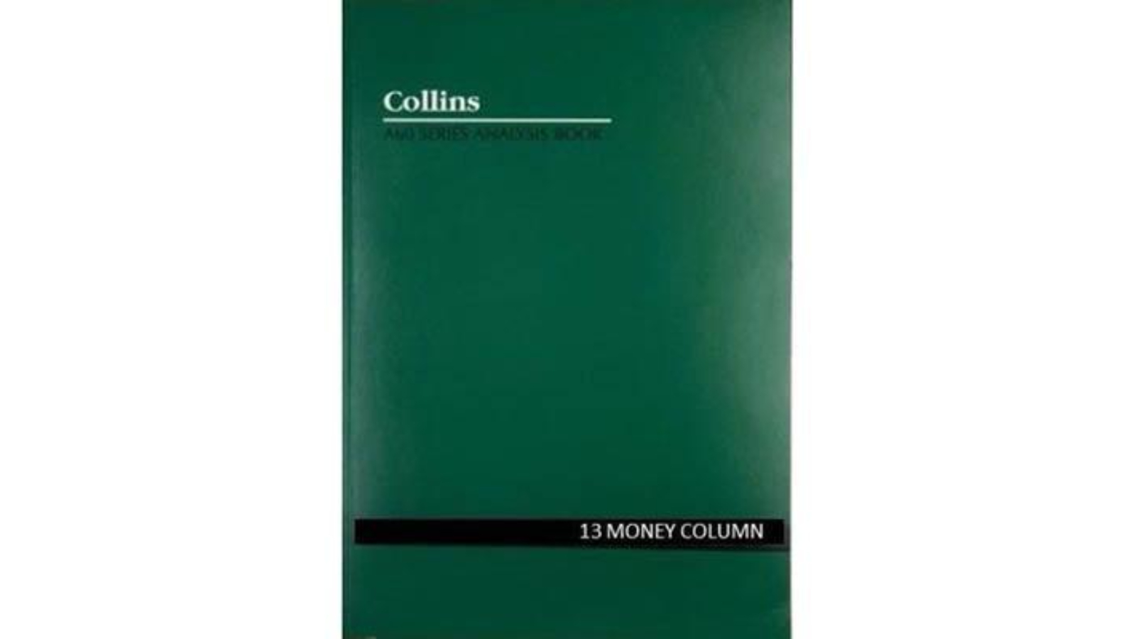 Collins Debden A60 A4 13-Column 60-Leaf Analysis Book - Green