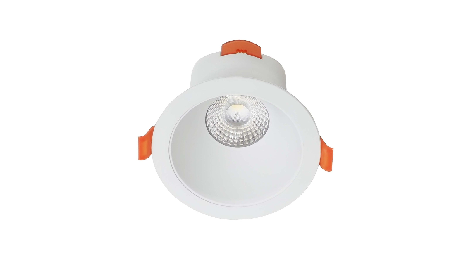 CLA 9W Comet IP54 LED Tri-CCT Dimmable Round COB Fixed Downlight - White