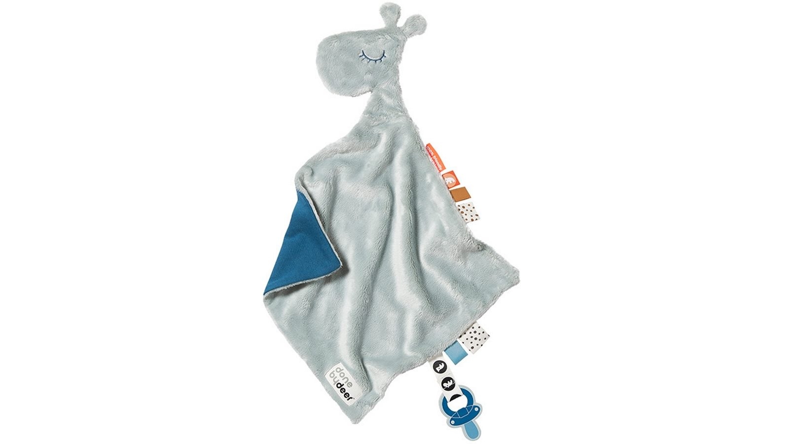 Done by Deer Comfort Blanket Raffi Blue Harvey Norman